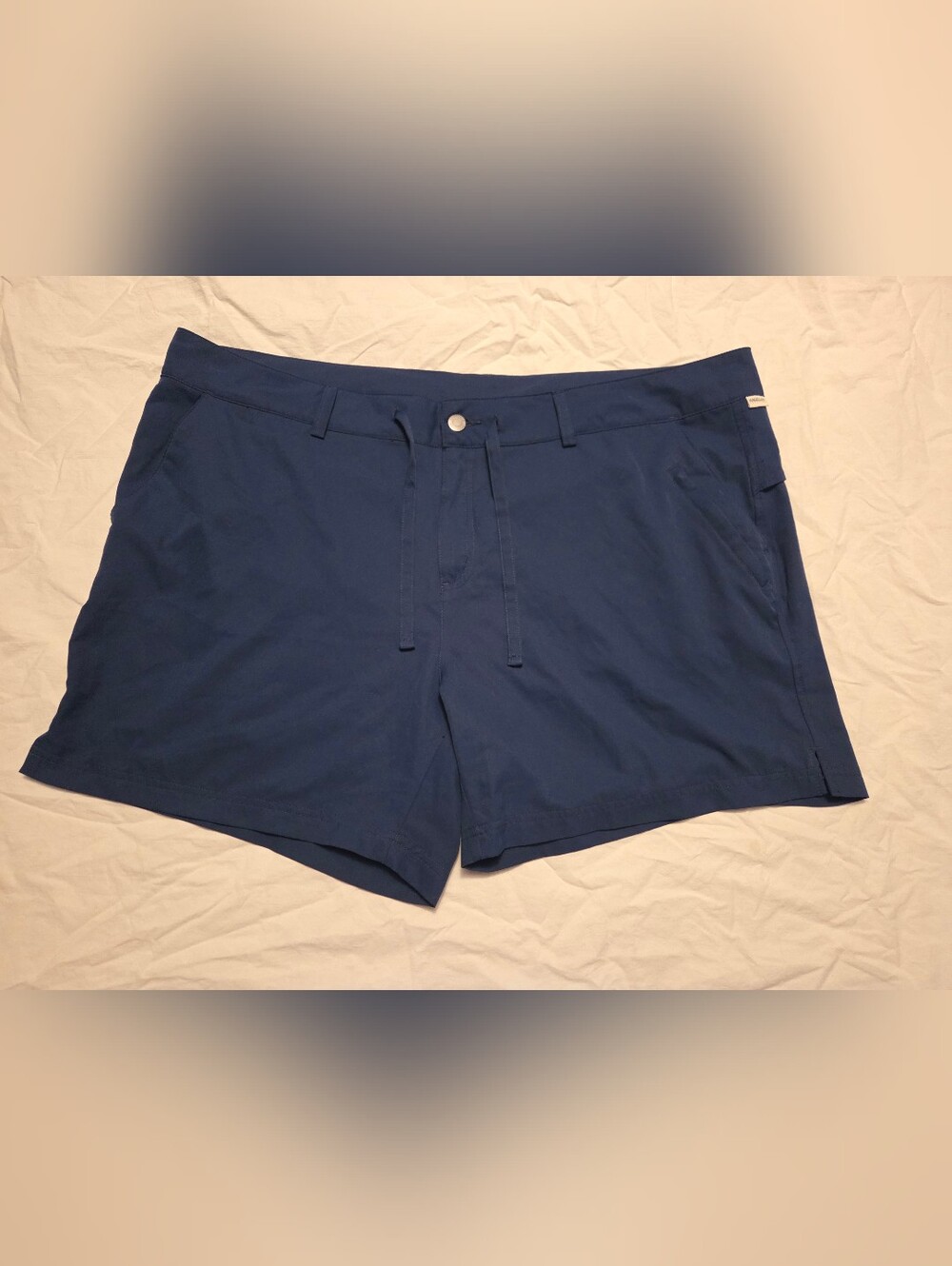 Womens Magellan Outdoors Shorts 2X Navy Blue Fishing Hiking Camping